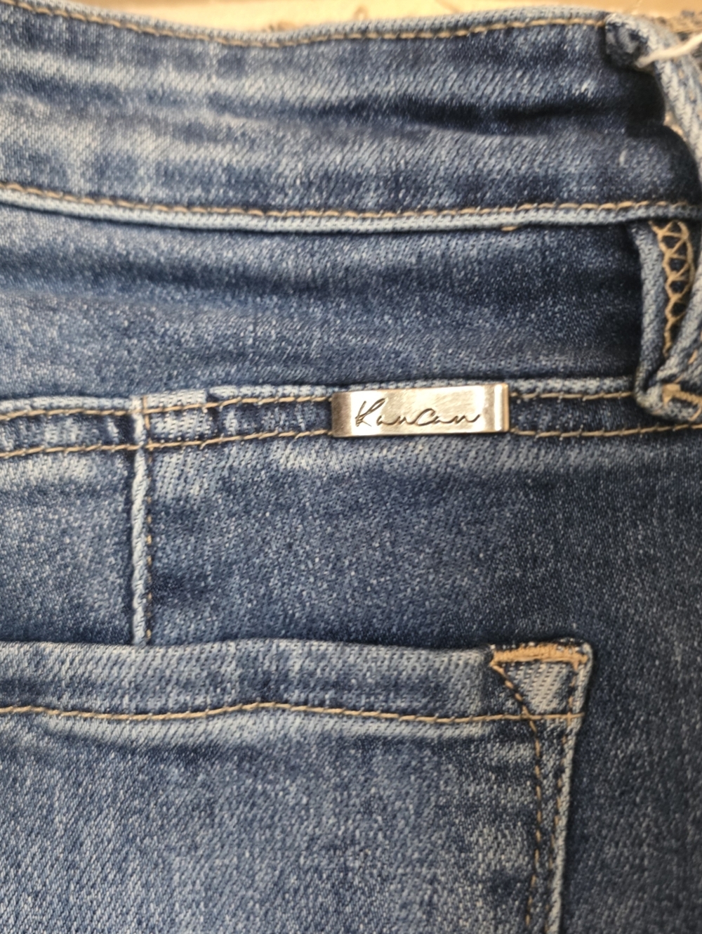 KanCan Blue Flare Women's Jeans - Picture 5 of 9